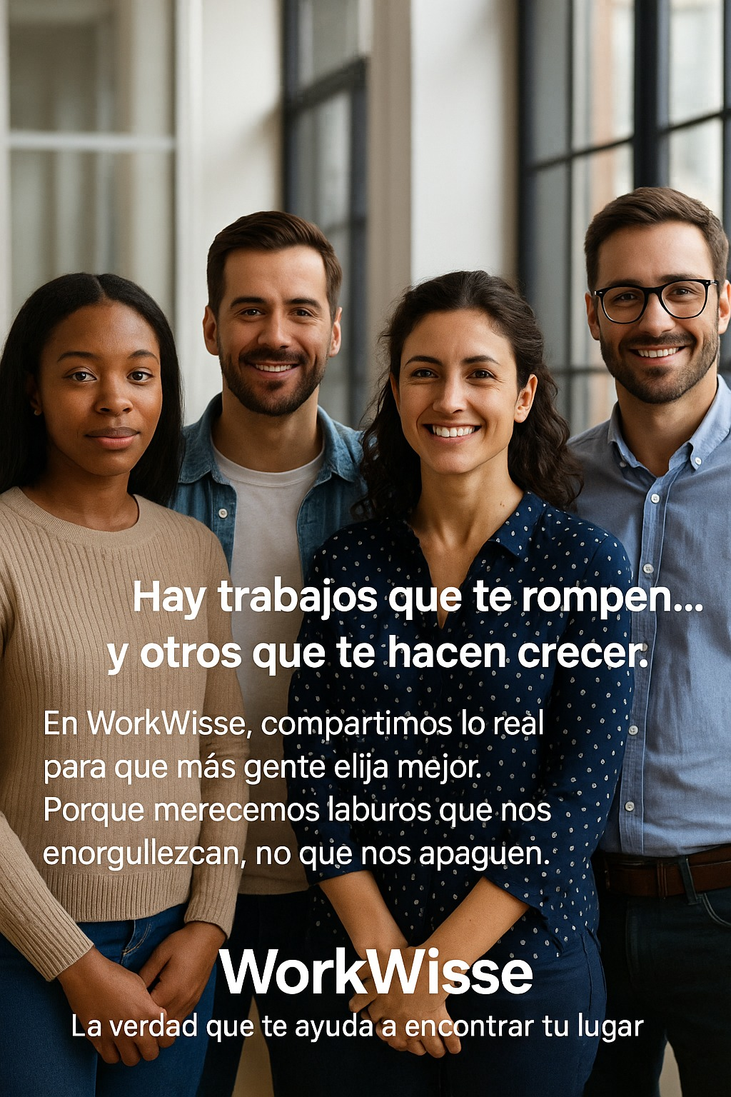 Trabajadores tomando decisiones informadas